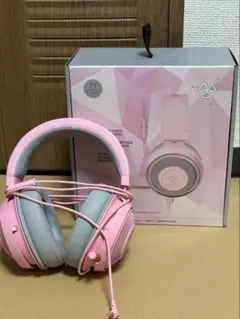 【6/6まで値下げ】 Razer ゲーミングヘッドセット ピンクのサムネイル