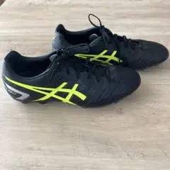 ASICS DS LIGHT ブラック/イエロー スパイクシューズ27.5