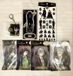 ツイステ アクスタ ステッカー キーホルダー ディアソムニア マレウス