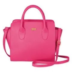 特価 アーカー 20周年記念 プリティピンク 本格レザー調ミニバッグ