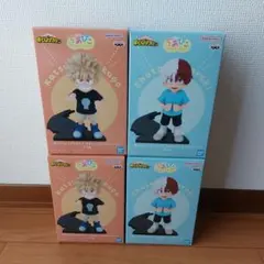 ヒロアカ　ちあぴこ　フィギュア　ばくごうかつき　とどろきしょうと　4点セット