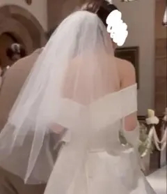 ウェディングベール ショート 花嫁 結婚式 前撮り フォトウェディング 新婦用