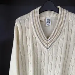 【70s】稀少 極美品 ケニントン Vネック チルデンセーター