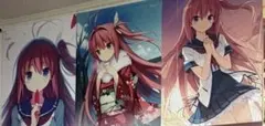 蒼の彼方のフォーリズム 有坂真白＆鳶沢みさき B2タペストリー switch
