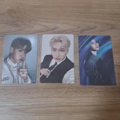 ゼベワン 公式トレカ 3枚セット リッキー、ゴヌク、テレ