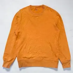 UNIQLO ユニクロ　オレンジ スウェット Sサイズ　トレーナー