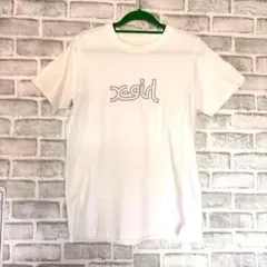 X-girl 白T 半袖 Tシャツ 刺繍 ロゴのサムネイル