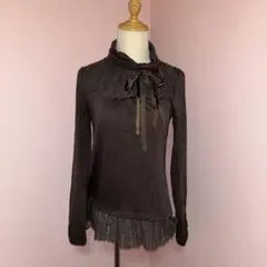 アクシーズファム レース リボン 00s 森ガール フェアリーグランジ 異素材