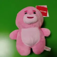 BELLYGOM がま口 ぬいぐるみ ポーチ ピンクのサムネイル