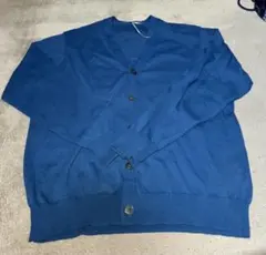 ネイビー カーディガンメンズLサイズ