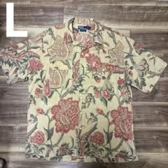 50s ヴィンテージ☆ペイズリー柄☆レーヨンシャツ☆シルクシャツ 