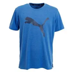 プーマ PUMA トレーニング半袖Tシャツ プーマヘザーキャット青 メンズS新品