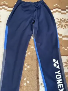 YONEX ウォームアップウェア ネイビー/ブルー JL 135-145
