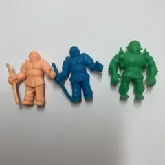 キン消し　ビッグザ武道　マイルドマン　3体セット