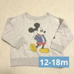 baby GAP Disney ミッキー トレーナー 12-18months