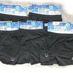 7r679 新品 しまむら 超COOL キッズ 1分丈スパッツ 120 4枚