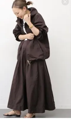 Deuxieme Classe】WASHED TUCKスカート ブラウン36 - メルカリ