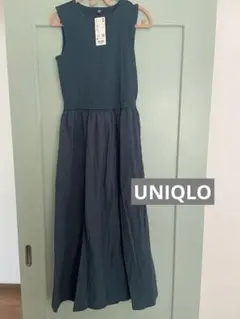 UNIQLOコンビネーションワンピース　ノースリーブ