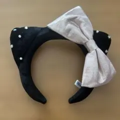 ユニバUSJ ハローキティ カチューシャ ベロア パール