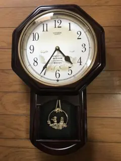 CITIZEN 八角形振り子時計　ジャンク品
