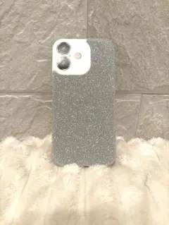 iPhone16Pro インナーシート グリッター　シルバー