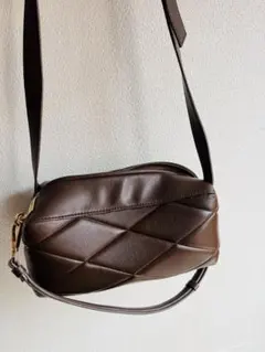 アンビリオン kakatoo ボルドーブラウン 2way ショルダーバッグ