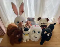 PETS キャラクターぬいぐるみ 7体セット