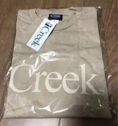 Creek Angler's Device Logo Tee ベージュ XL