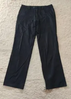 BURBERRY BLACK LABEL ブラックパンツ　ストレート　79 黒