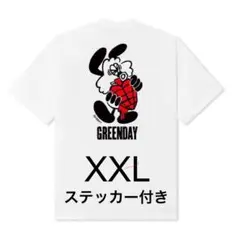 【未開封】Green Day VERDY Tシャツ XL ステッカー付き 当選】GREEN DAY x VERDY Collab T Shirt : Type-A (Black) XL