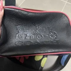 COACH レザーショルダーバッグ