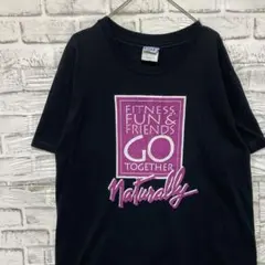 USA製90sヴィンテージTシャツ！シングルステッチブラック古着L 0724