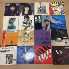 シティポップ　LP レコード 21枚セット　見本盤　CITYPOP 和モノ