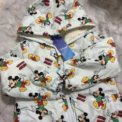 新品　ディズニー　ミッキー　ボアジャケット　100cm しまむら