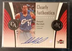 Donyell Marshall Clearly Authentics Auto