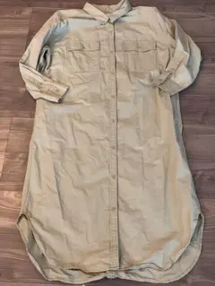 AMERICAN HOLIC ベージュ シャツワンピース