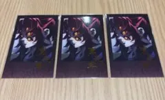 鬼滅の刃　ダイニング　箔押しチェキ風ブロマイド　黒死牟セット