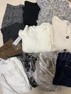 レディース　まとめ売り　11点　オフィスカジュアル　トップス　ボトムス