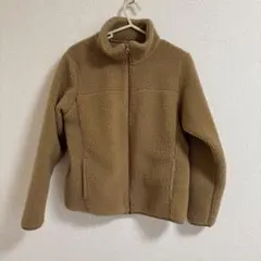 無印良品 ボアジャケット ブラウン