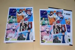 京アニのセカイ展 ポストカード 集合絵 ×2