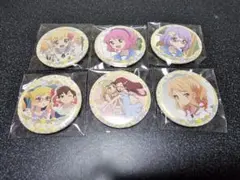 アイカツスターズ！チーズソフトクッキー　缶バッジ　コンプリート　全6種