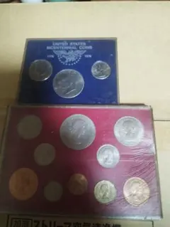 アメリカ合衆国 旧貨幣セット アメリカ合衆国 旧貨幣セット 1972年 - メルカリ