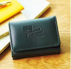 リンネル2023年1月号付録トラディショナル ウェザーウェアの三つ折りミニ財布