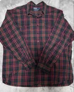 Polo Woodsman Workshirt 長袖ネルシャツ