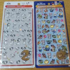 BONBON DROP ミニシールセット (101匹・ズートピア)
