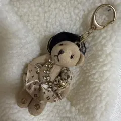 おしゃれ くま キーホルダー｜バッグチャーム ♡