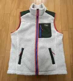 L.L.Bean エルエルビーン フリースベスト(M)アイボリー 519060