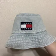 TOMMY JEANS バケットハット デニム風