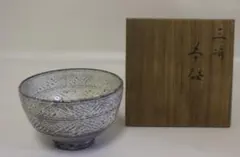 【茶道具】高麗三島 粉青 茶碗 美陶窯 茶道具】高麗三島 粉青 茶碗 美陶窯 - メルカリ