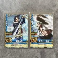 ワンピーベリーマッチダブル たしぎ スモーカー 2枚セット